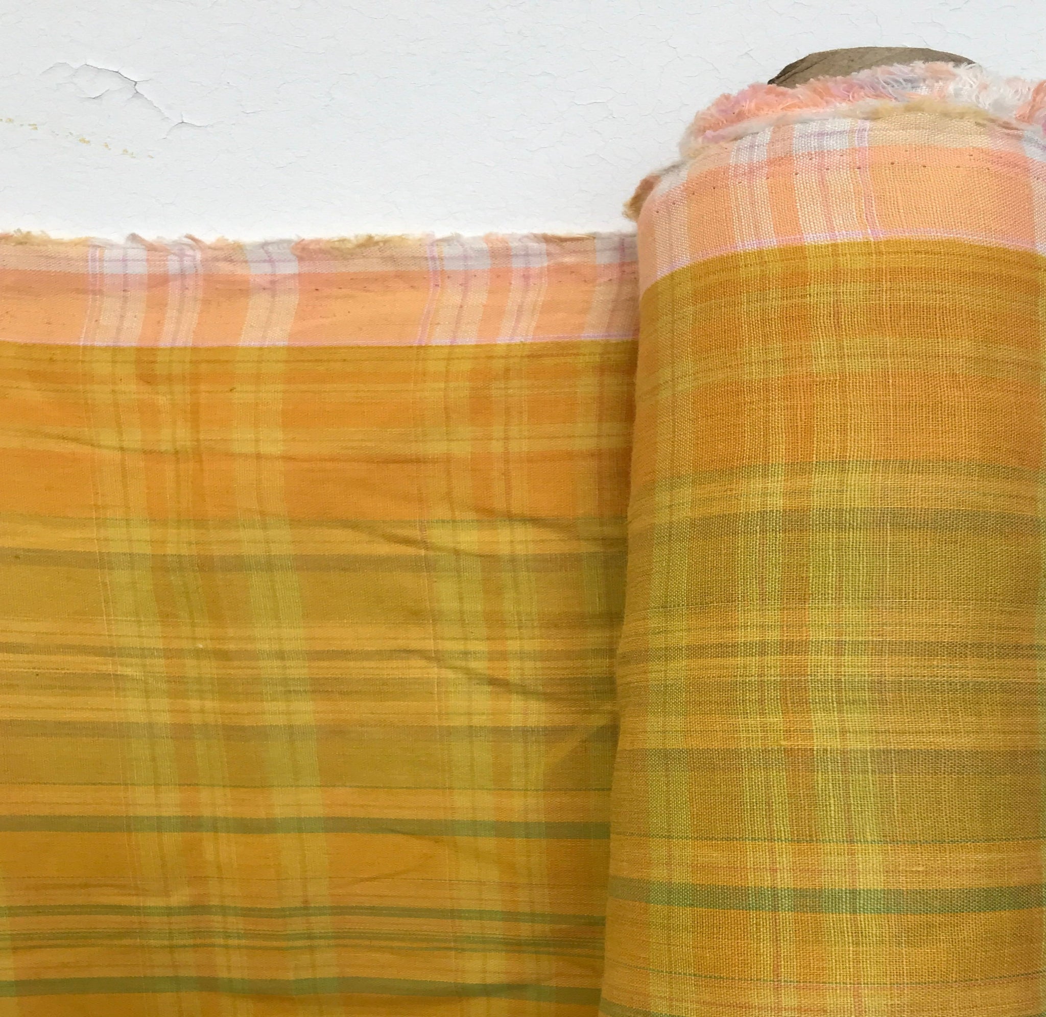 Bright Yellow Check