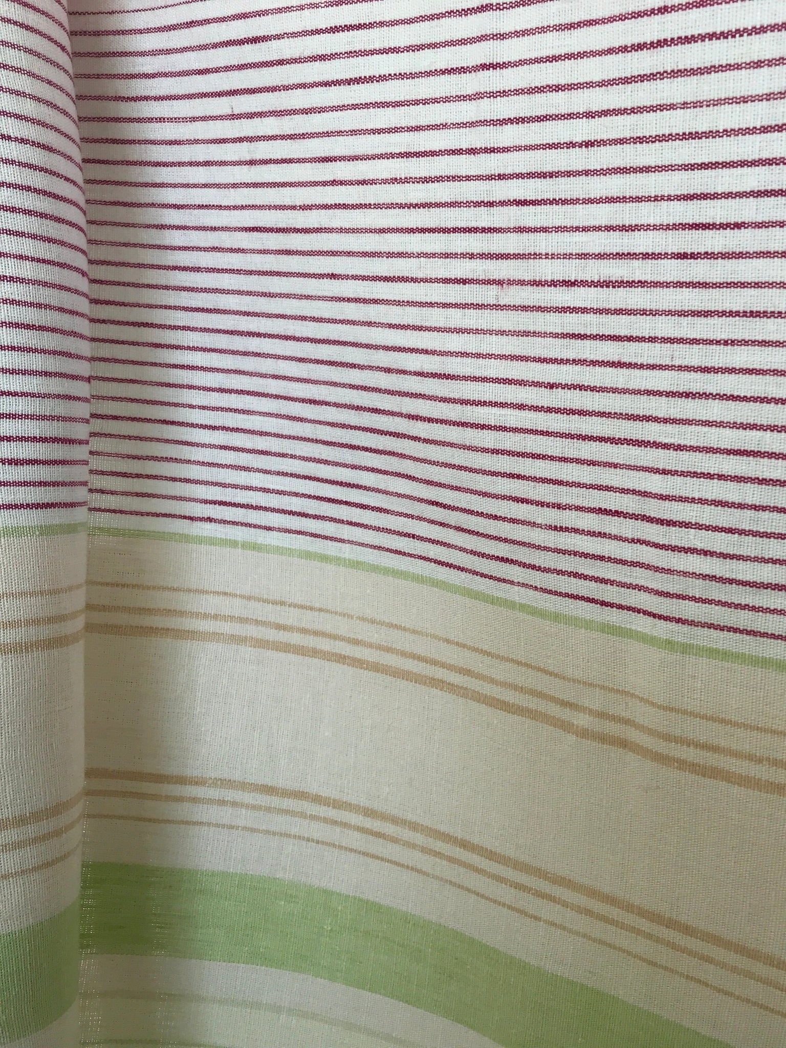 Duckegg Blue & Oatmeal Stripe