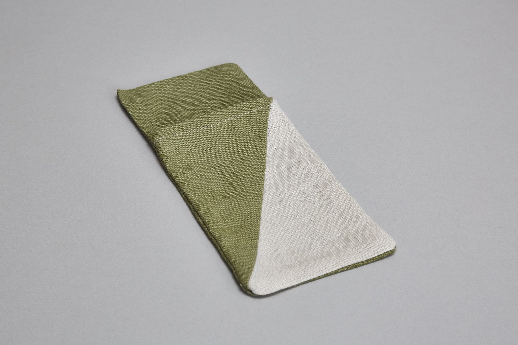 Cutlery Holder (green+oatmeal)