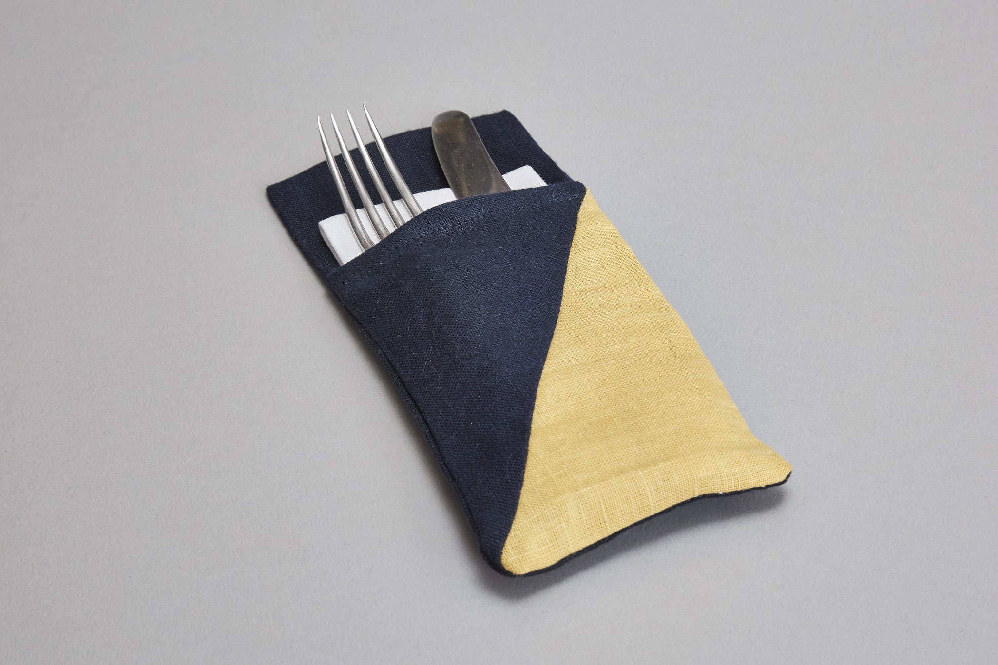 Cutlery Holder (blue+yellow)