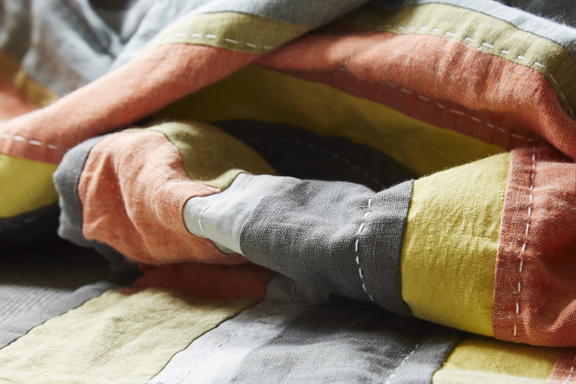 Orange Drape Quilt