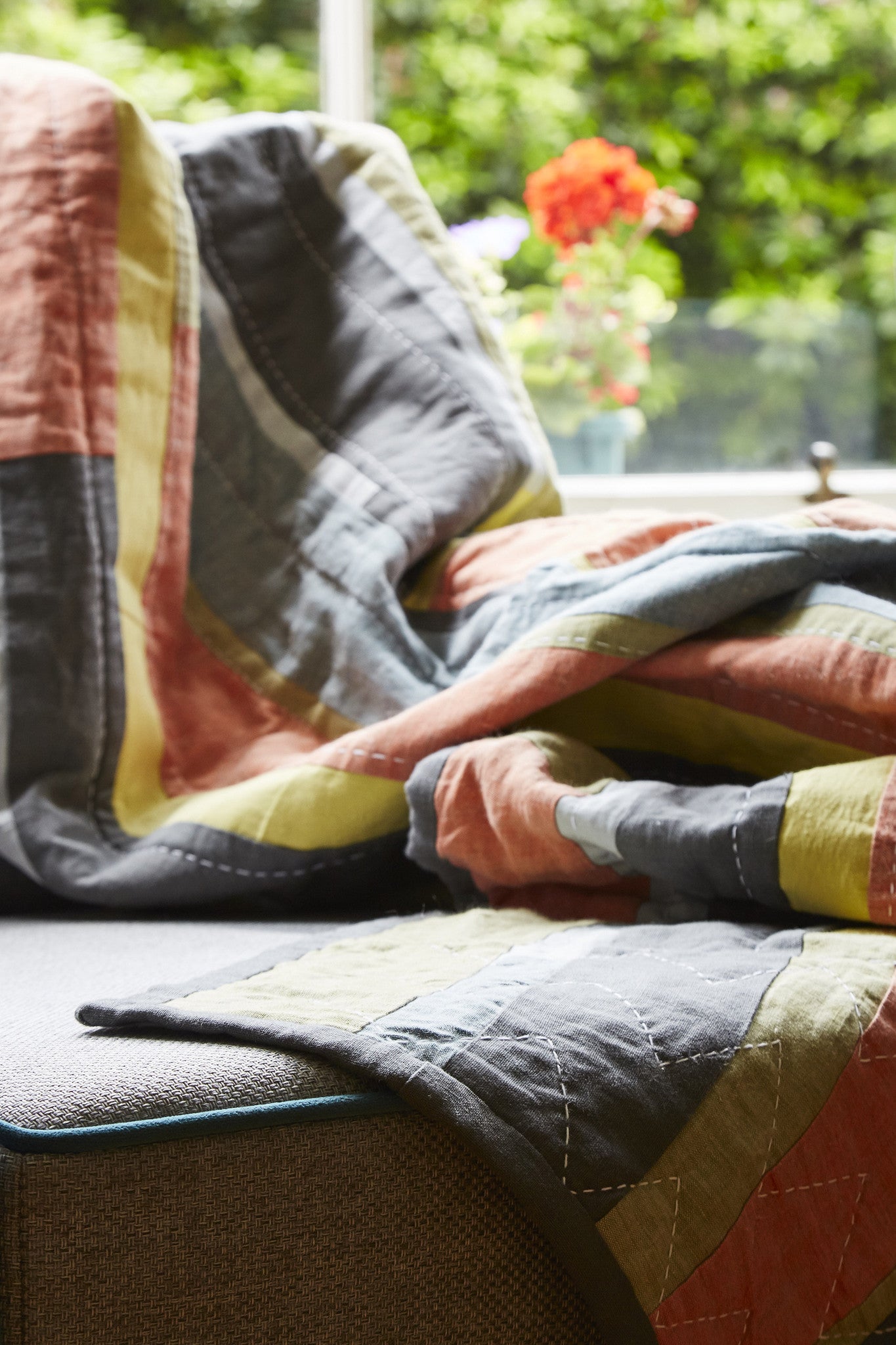 Orange Drape Quilt