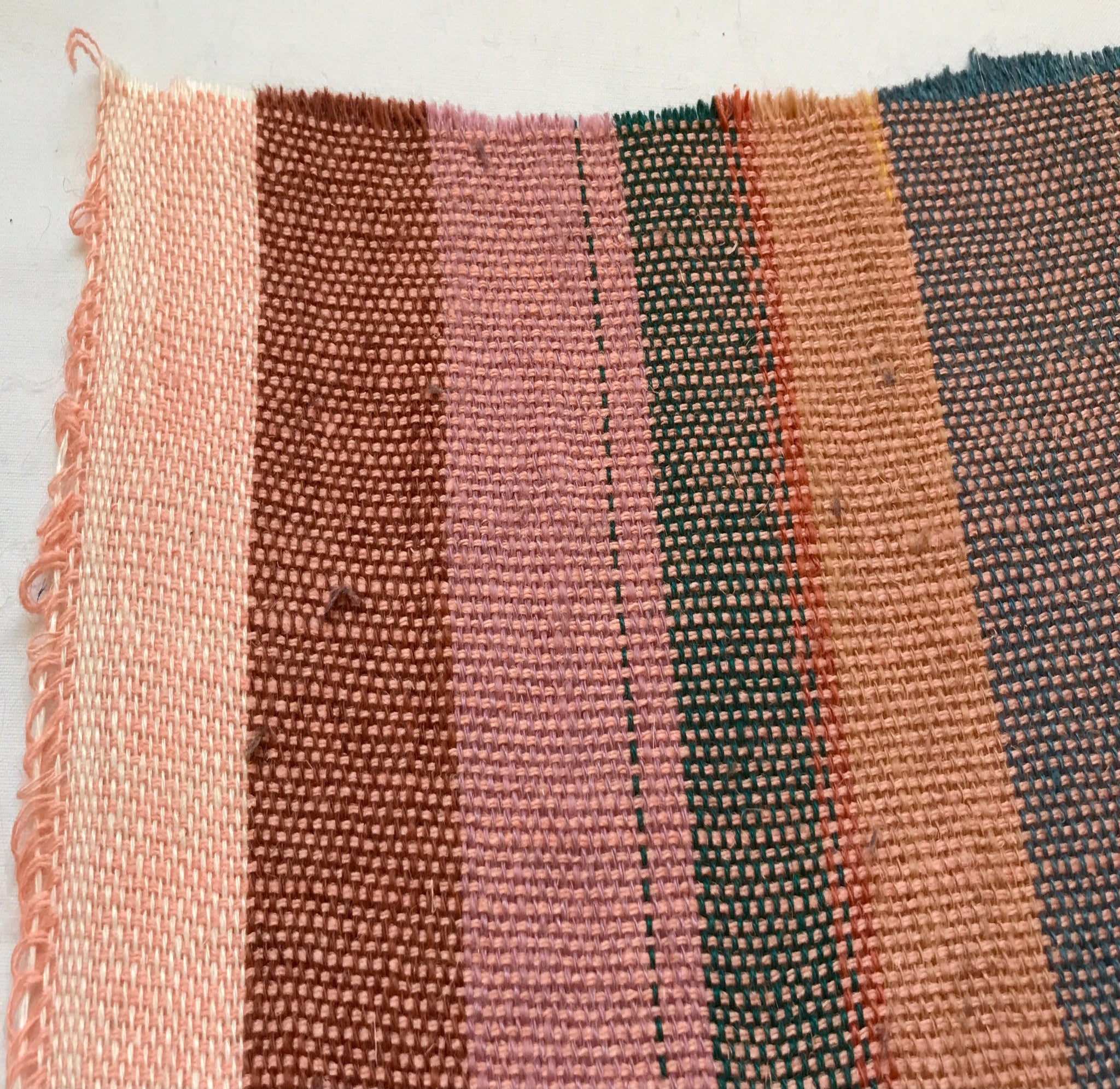Handwoven deck stripe