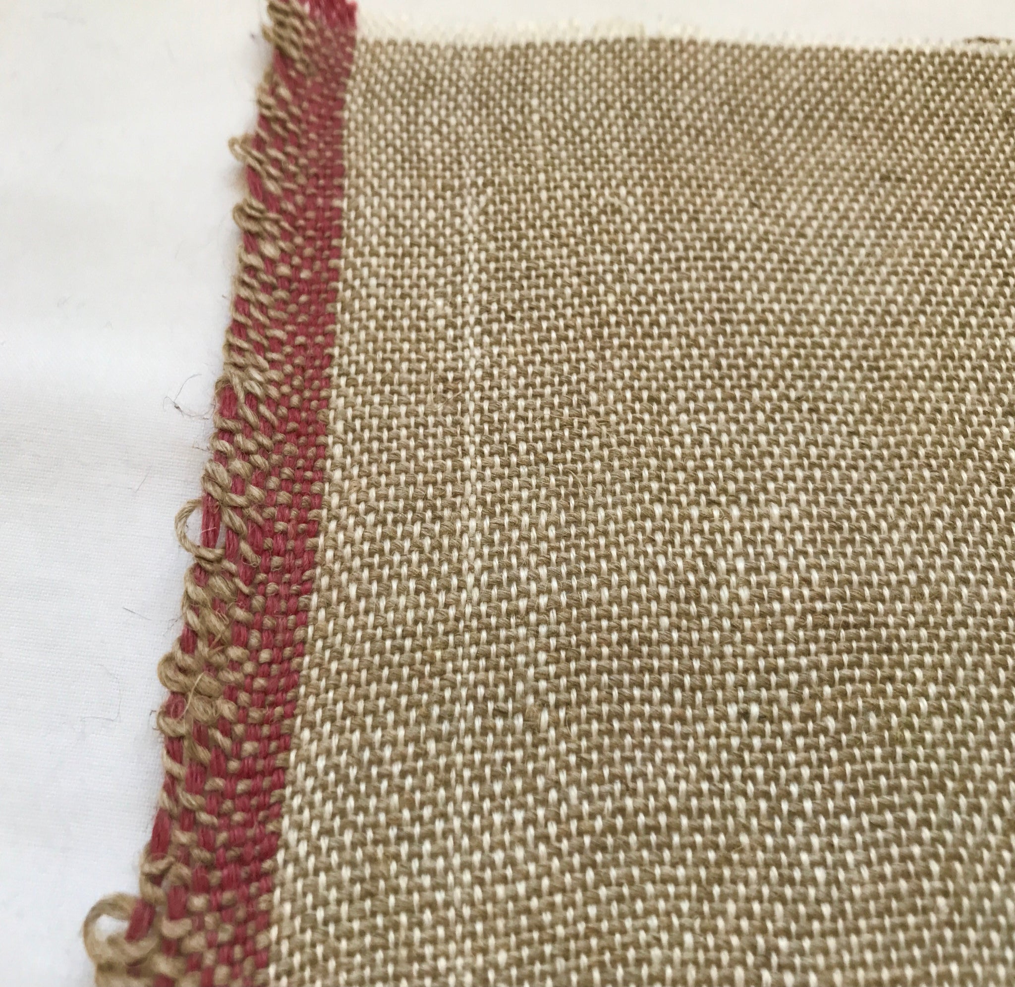 Handwoven Oatmeal Basketweave