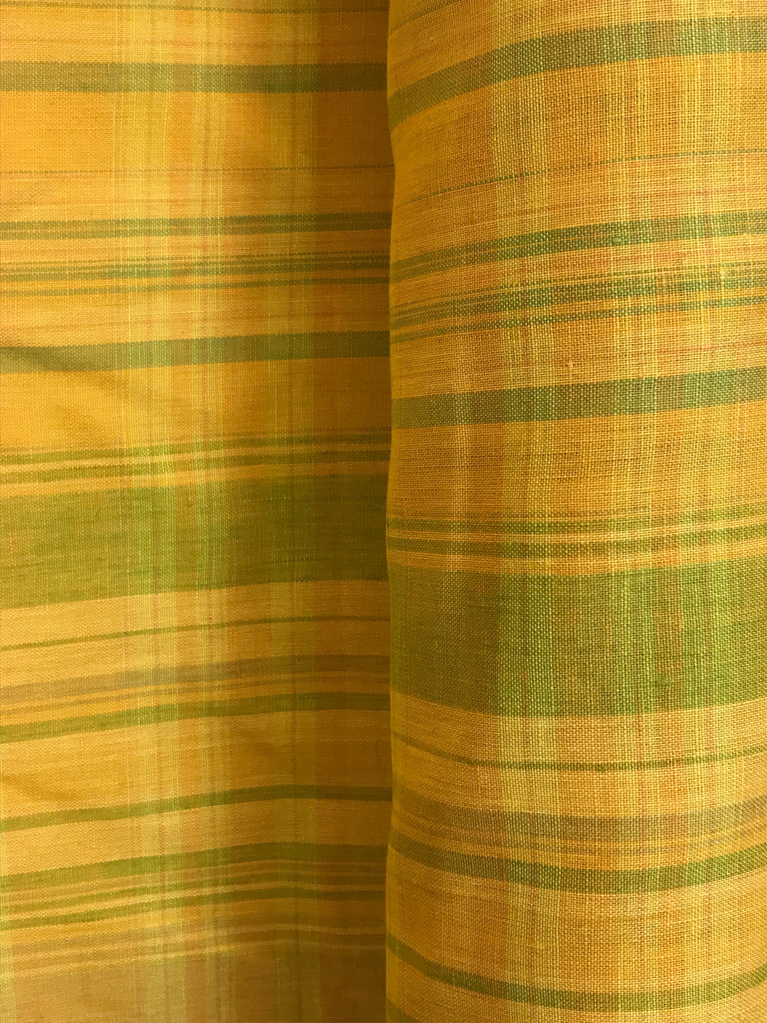 Bright Yellow Check