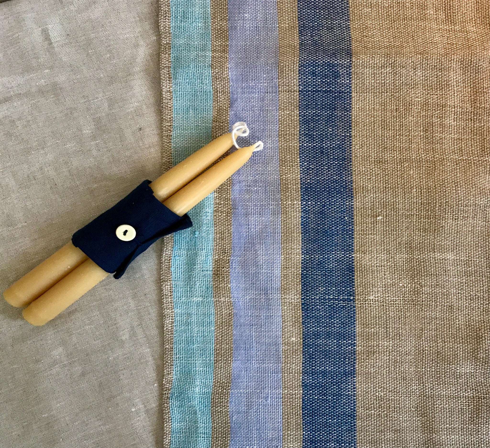 Handwoven Linen Tablerunner