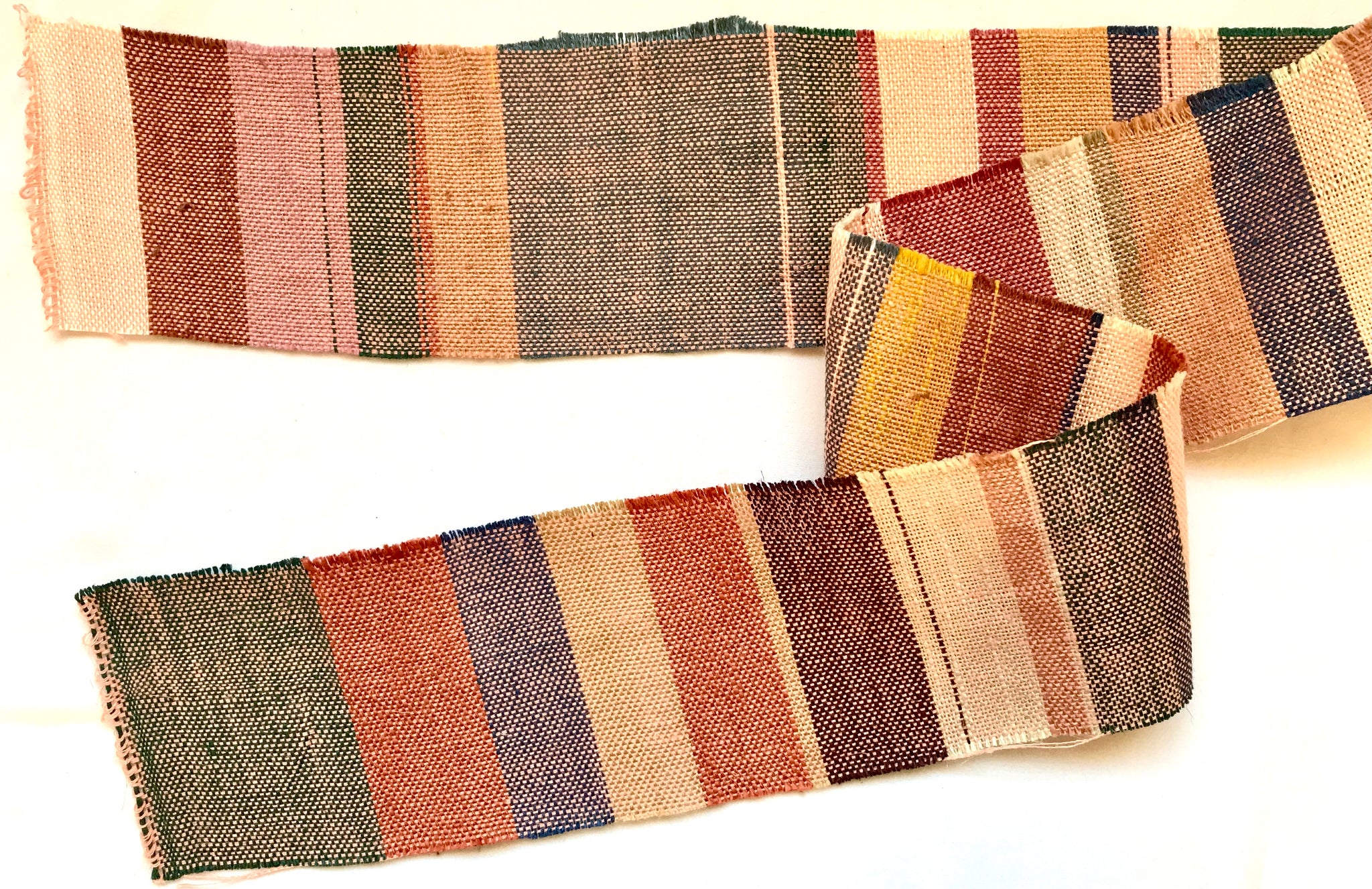 Handwoven deck stripe